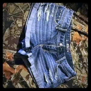 Hollister lowrise shorts